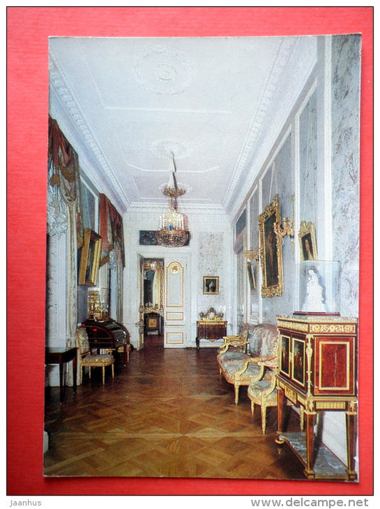 The Room for the Ladies-in-Waiting - The Pavlovsk Palace-Museum - 1977 - USSR Russia - unused - JH Postcards