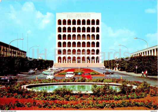 Roma - Rome - Viale della Civilta del lavoro - Avenue of Work Civilization - 644 - 1970 - Italy - used - JH Postcards