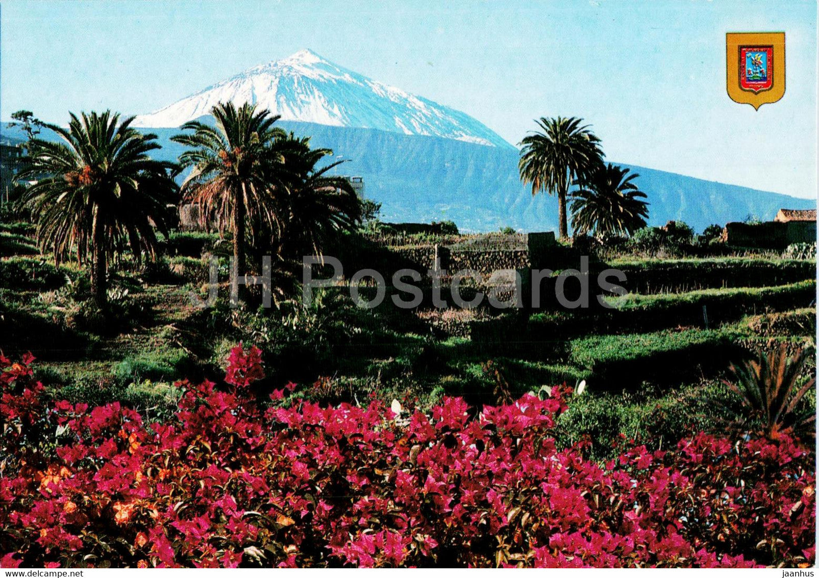 Tenerife - La Victoria - Vista General y Teide - General View - 397 - Spain - unused - JH Postcards