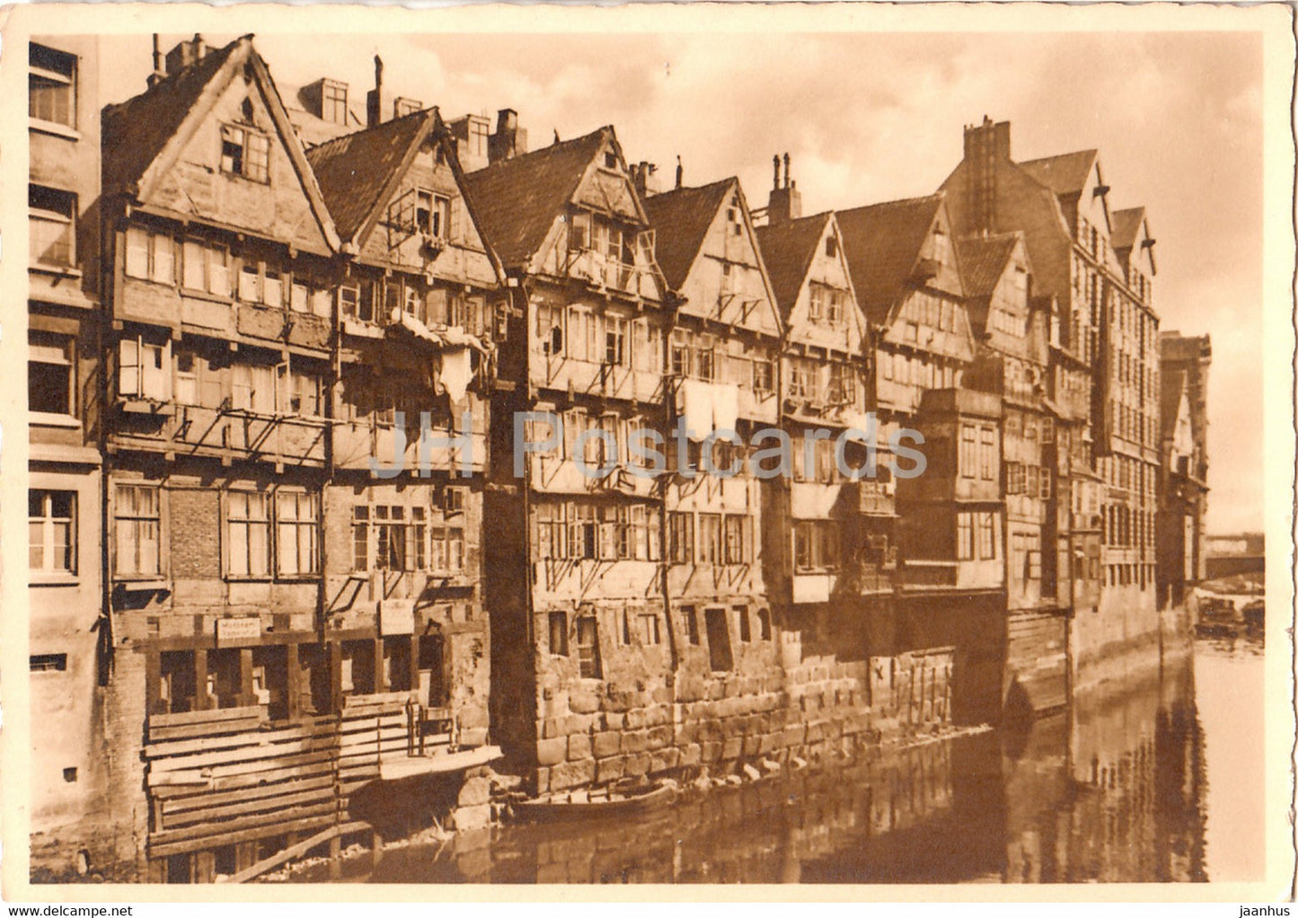 Hansestadt Hamburg - Alt Hamburg - 1105 - old postcard - Germany - unused - JH Postcards