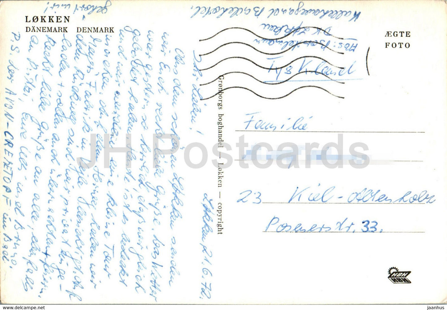 Lokken – 1972 – Dänemark – gebraucht