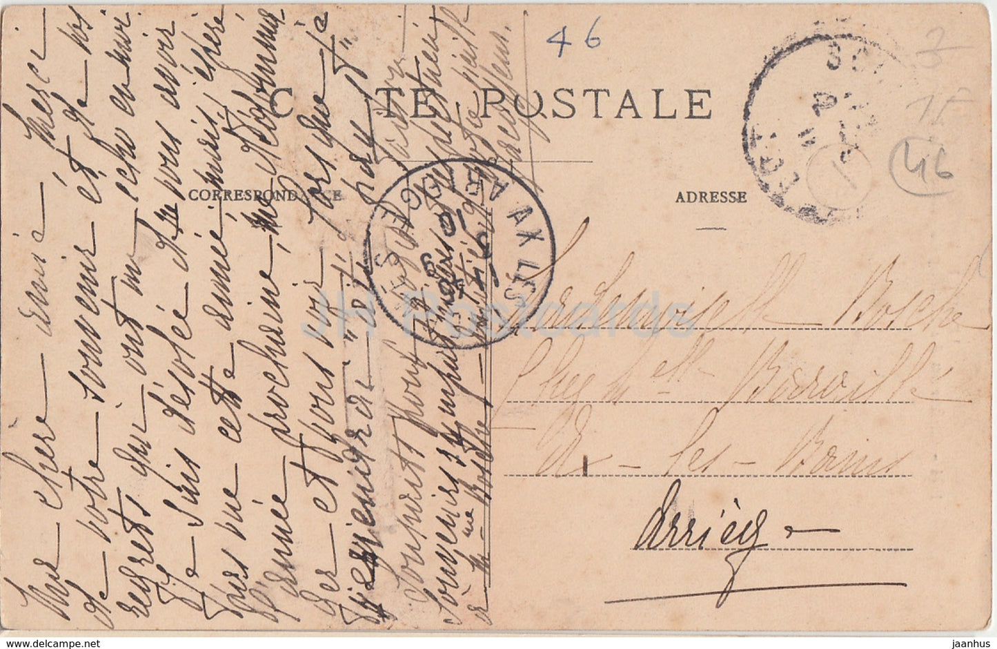 Le Lot Illustre - Chateau de Latreyne - Bords de la Dordogne - Schloss - 1154 - alte Postkarte - 1910 - Frankreich - gebraucht