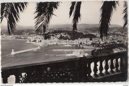 Nice - L'Entree du Port - old postcard - 1959 - France - used - JH Postcards