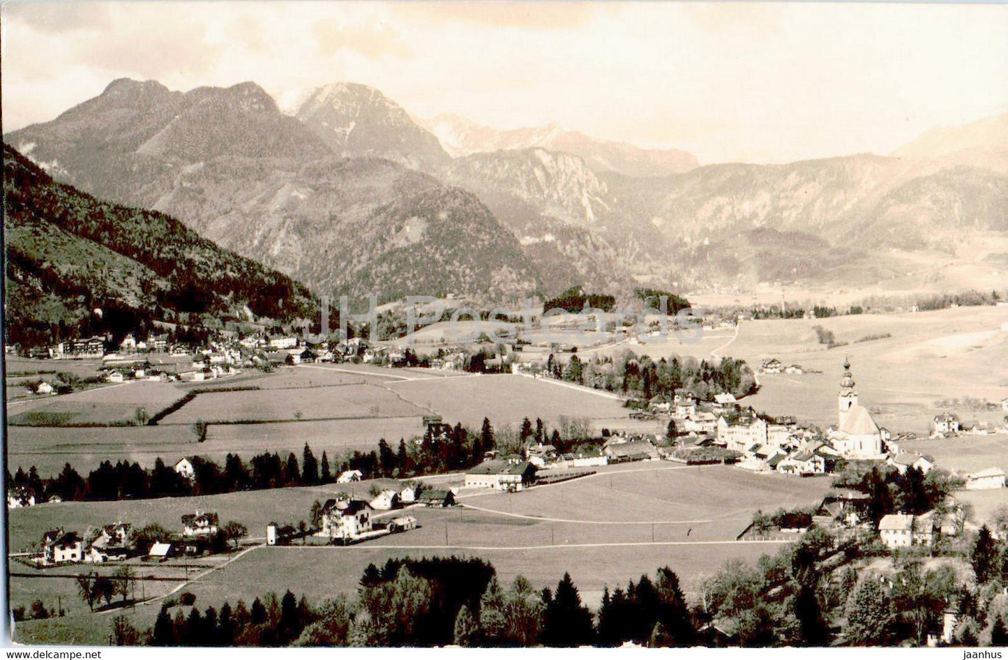 Bayer - Gmain - old postcard - Germany - used - JH Postcards