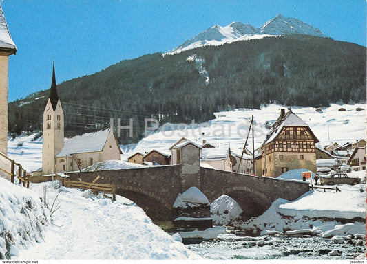 Wintersportplatz Savognin 1200 m - 7207 - 1972 - Switzerland - used - JH Postcards