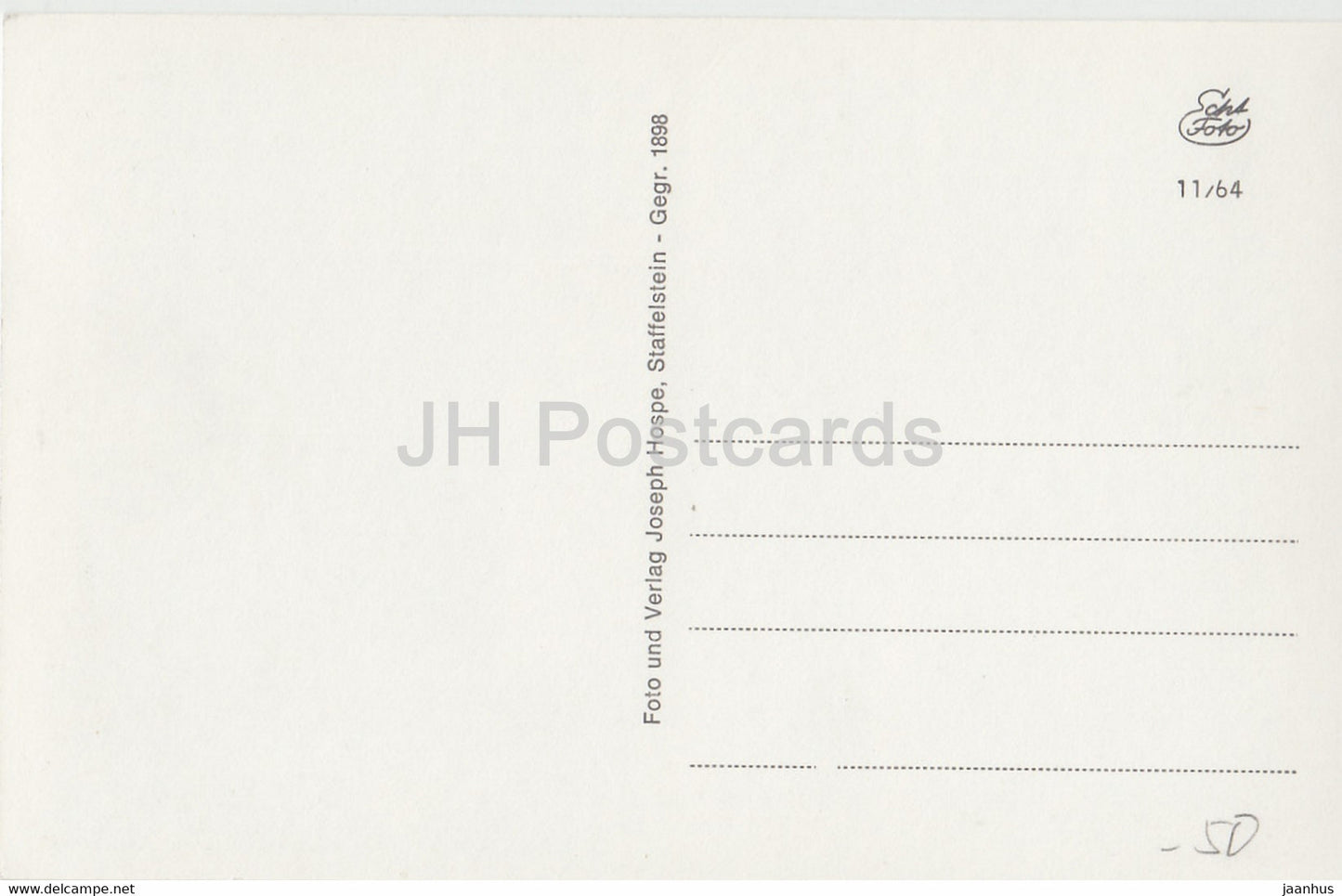 Wanderfahrt - Scheffel - Staffelstein - Allemagne - inutilisé