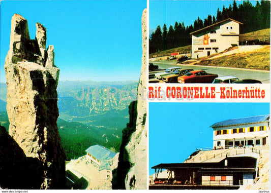Rif Coronelle - Kolnerhutte - Gruppo del Catinaccio - 54.333 - Italy - unused - JH Postcards