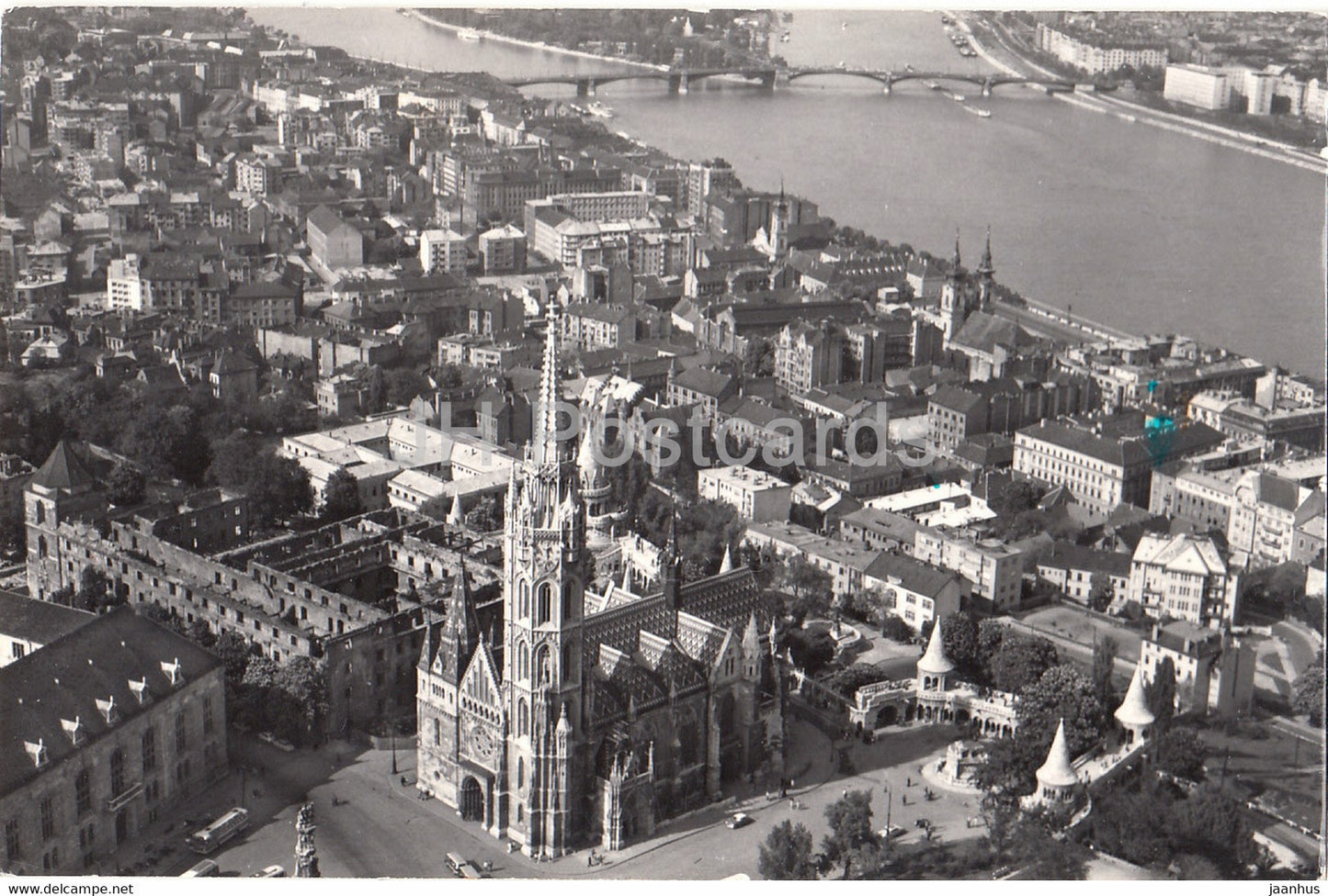 View of Budapest - 1969 - Hungary - used - JH Postcards