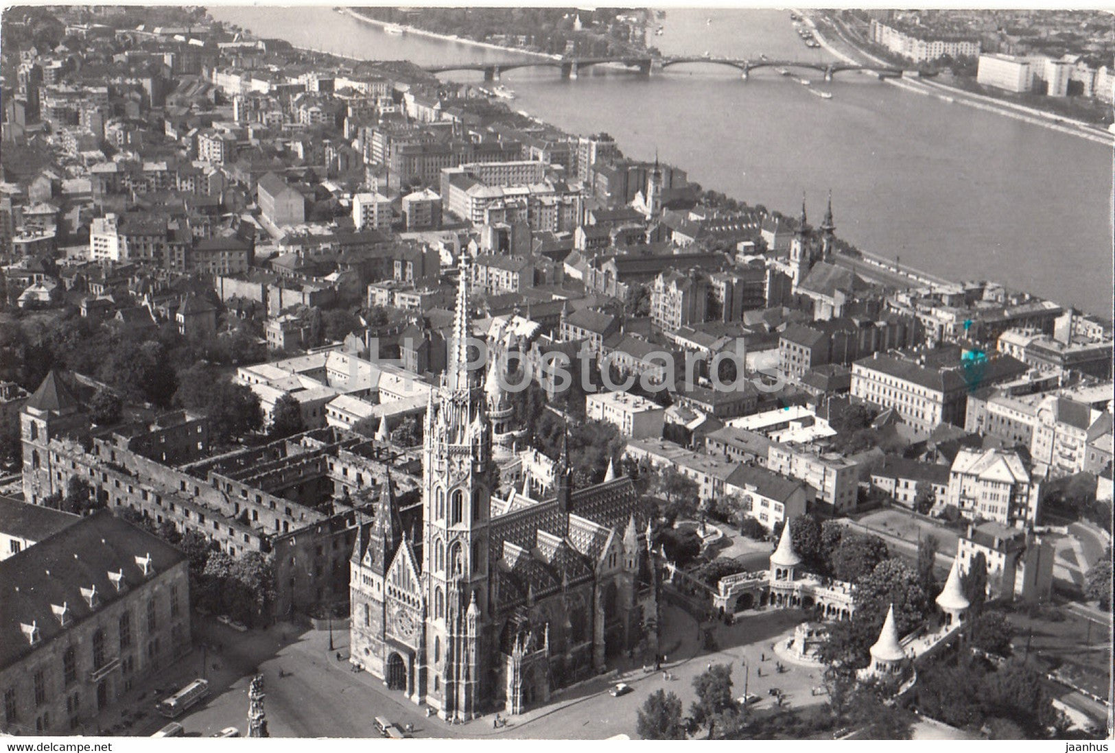View of Budapest - 1969 - Hungary - used - JH Postcards