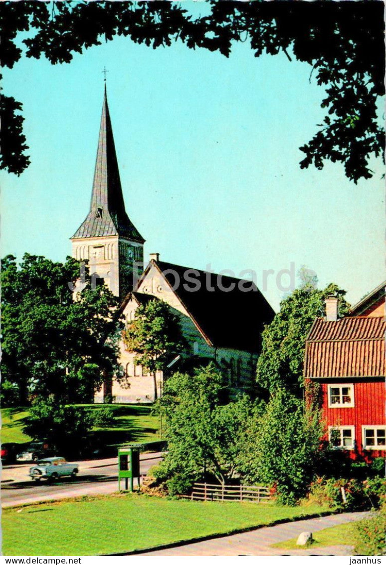 Gustafsberg Kyrkan - church - 710 - Sweden – used – JH Postcards