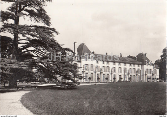 Chateau de Malmaison - La Facade sur le Parc et le cedre de Marengo - castle - France - unused - JH Postcards