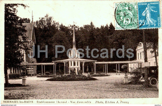 Sermaize les Bains - Etablissement Thermal - Vue d'ensemble - old postcard - 1925 - France - used - JH Postcards