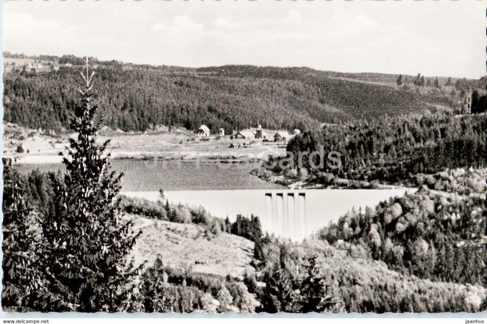 Schluchsee - Sperrmauer bei Blasiwald - Germany - unused - JH Postcards