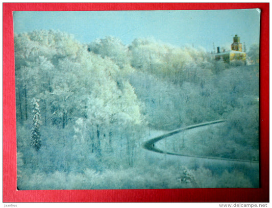 Sigulda in Winter - Sigulda - Latvia USSR - unused - JH Postcards