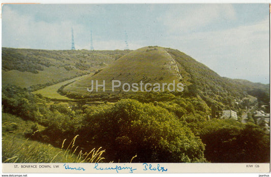 St. Boniface Down - KIW 126 - United Kingdom - England - used - JH Postcards