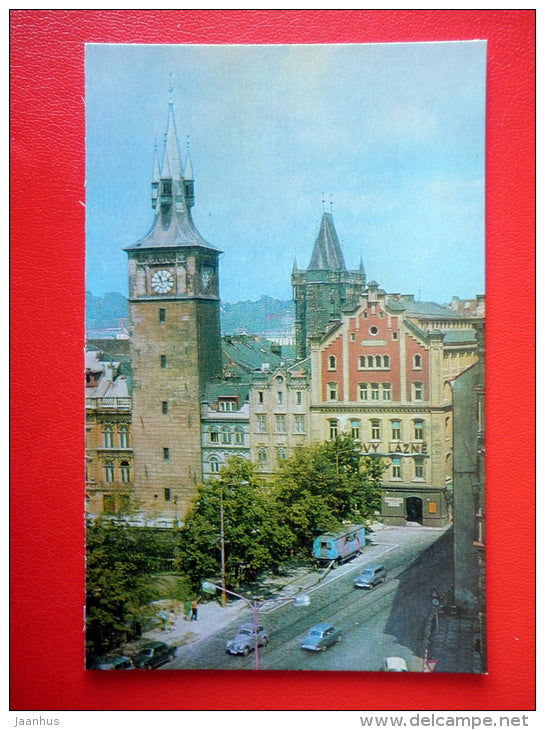 Old Town view - Prague - Praha - 1975 - Czech Republic - unused - JH Postcards