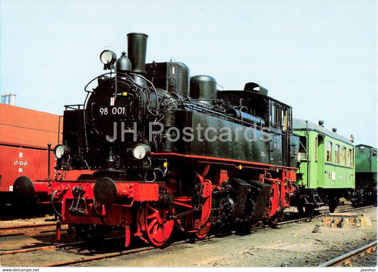 Windbergbahn Dresden Possendorf - train - railway - locomotive - Germany - unused - JH Postcards