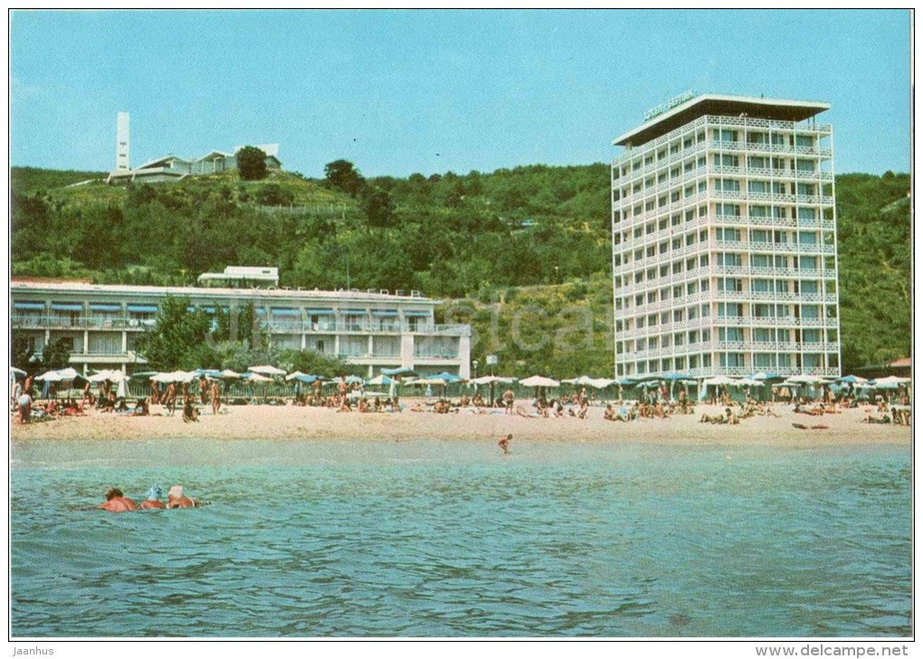 hotel Berlin - beach - Golden Sands - 4270 - Bulgaria - unused - JH Postcards