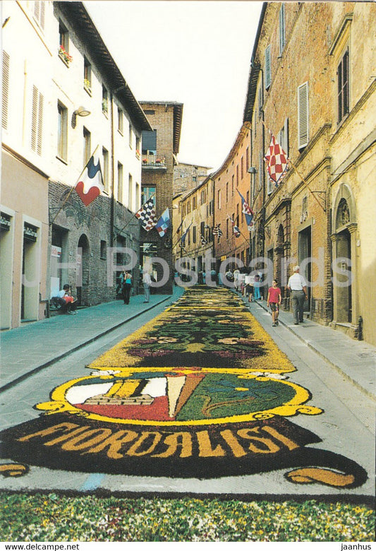 Citta della Pieve - Inforata in onore di San Luigi Gonzaga - Via Pietro Vannucci - 95 - Italy - Italia - unused - JH Postcards