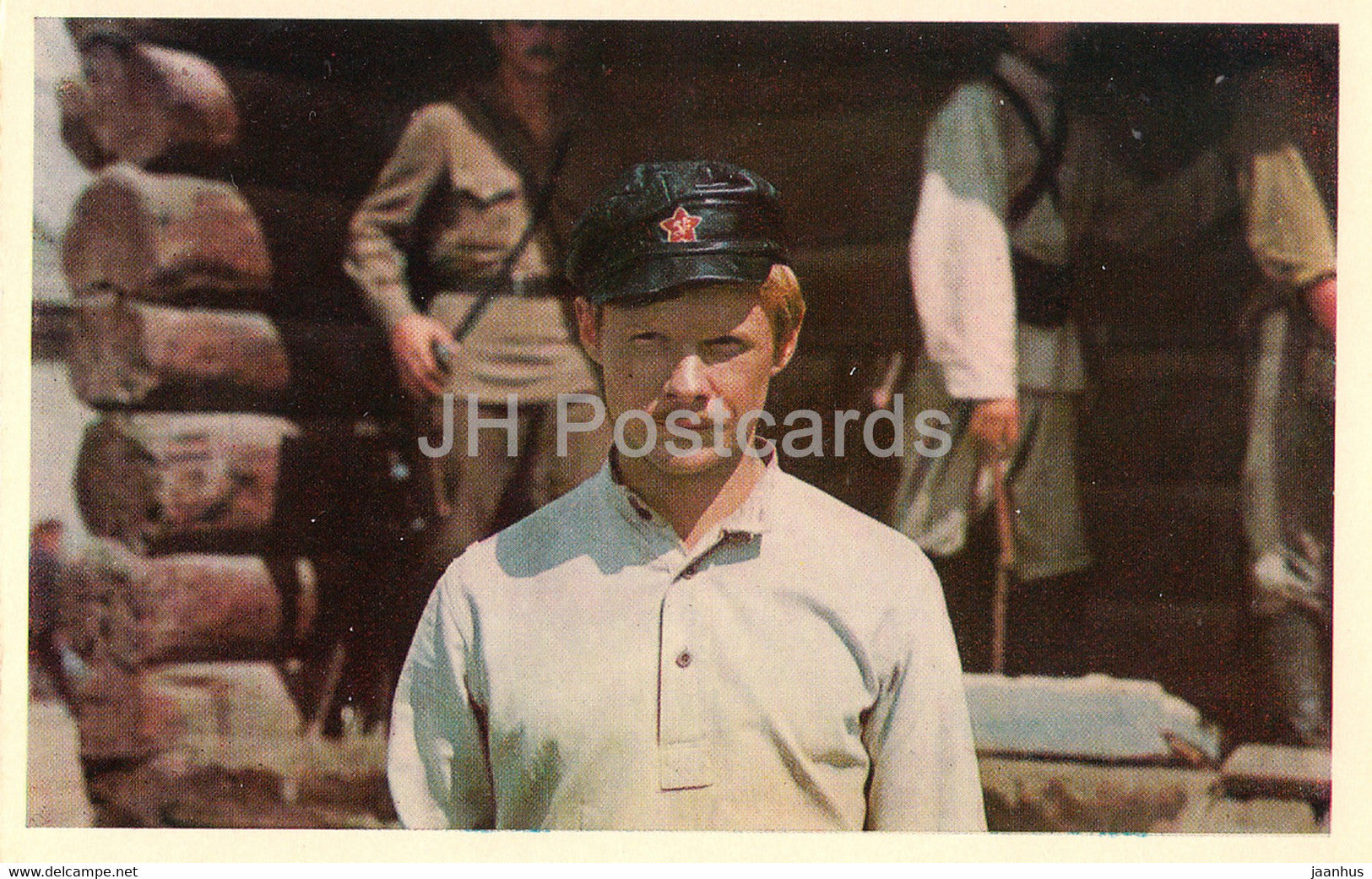 Dauria - actor V. Solomin - Movie - Film - soviet - 1972 - Russia USSR - unused - JH Postcards