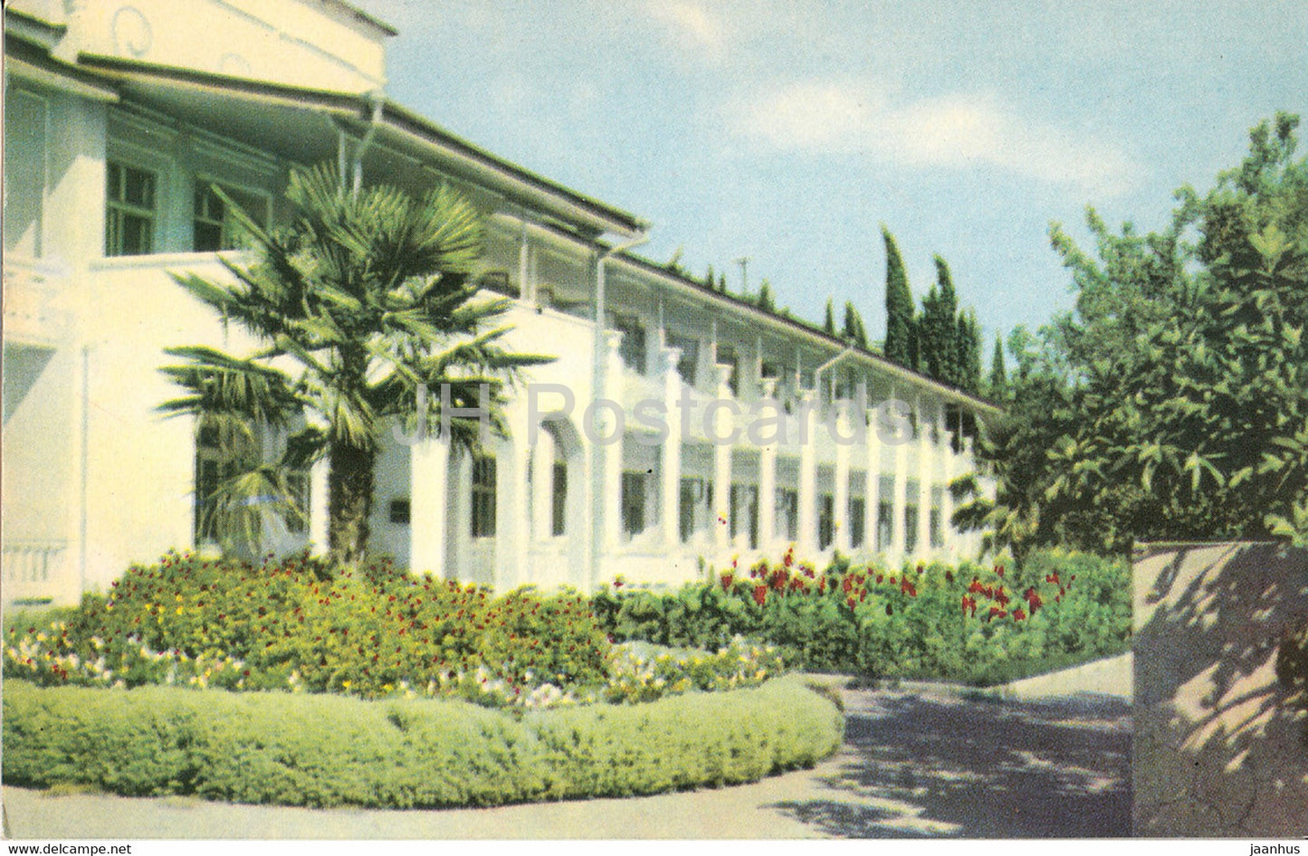 Miskhor - Palmiro Togliatti sanatorium - 1968 - Ukraine USSR - unused - JH Postcards