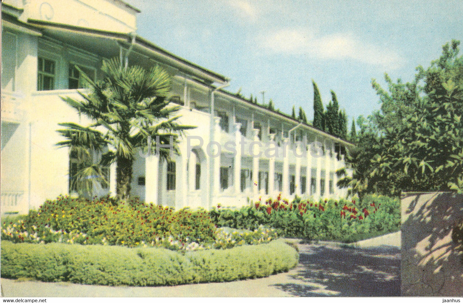 Miskhor - Palmiro Togliatti sanatorium - 1968 - Ukraine USSR - unused - JH Postcards