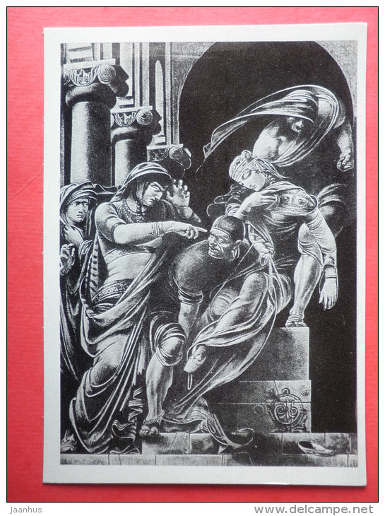 Abduction of Nestan-Darejan - The Knight in the Panther´s Skin by S. Rustaveli - 1978 - Russia USSR - unused - JH Postcards