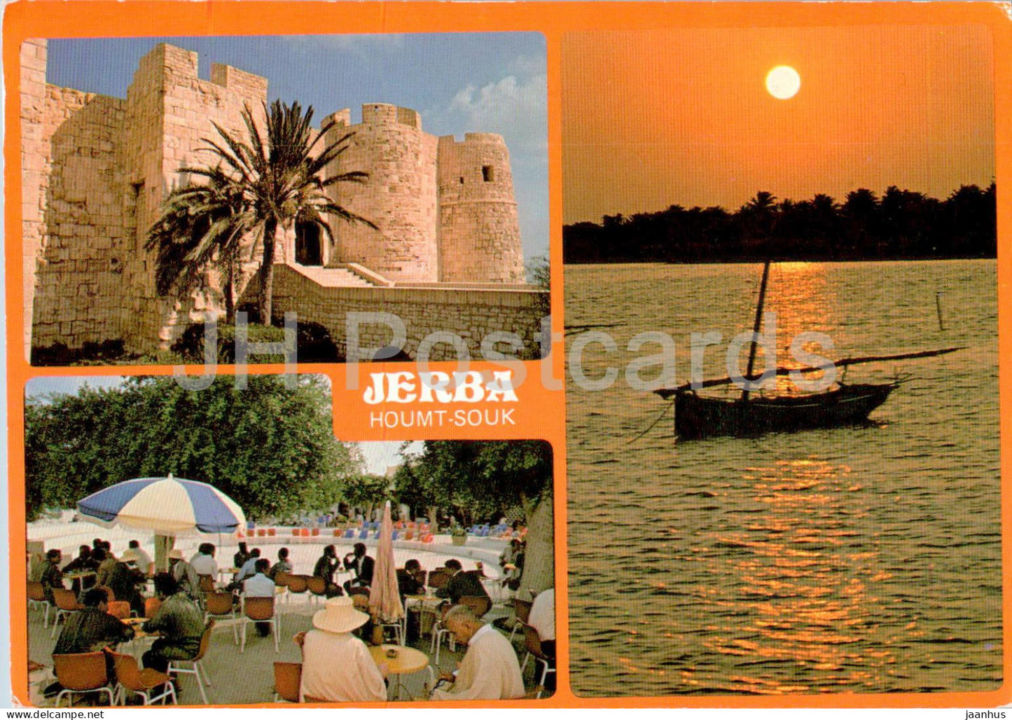 Jerba - Houmt Souk - multiview - 576 - Tunisia - unused - JH Postcards