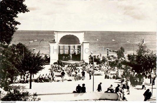 Bansin - Blick auf den Konzertgarten - 1965 - Germany DDR - used - JH Postcards