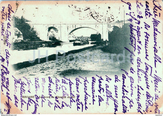 Beaugency - Le pont du Chemin de fer - The railway bridge - old postcard - 1907 - France - used - JH Postcards