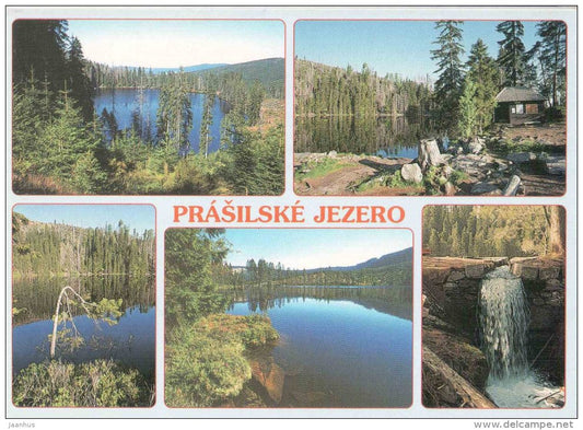 Prasilske Jezero - Sumava - Bohemian Forest - Prasily Lake - Czech - unused - JH Postcards