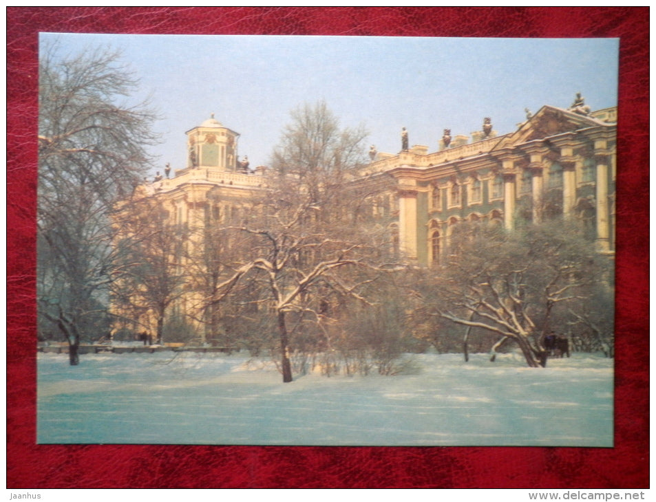 Leningrad - St. Petersburg - the Hermitage - Winter Palace - 1986 - Russia - USSR - unused - JH Postcards