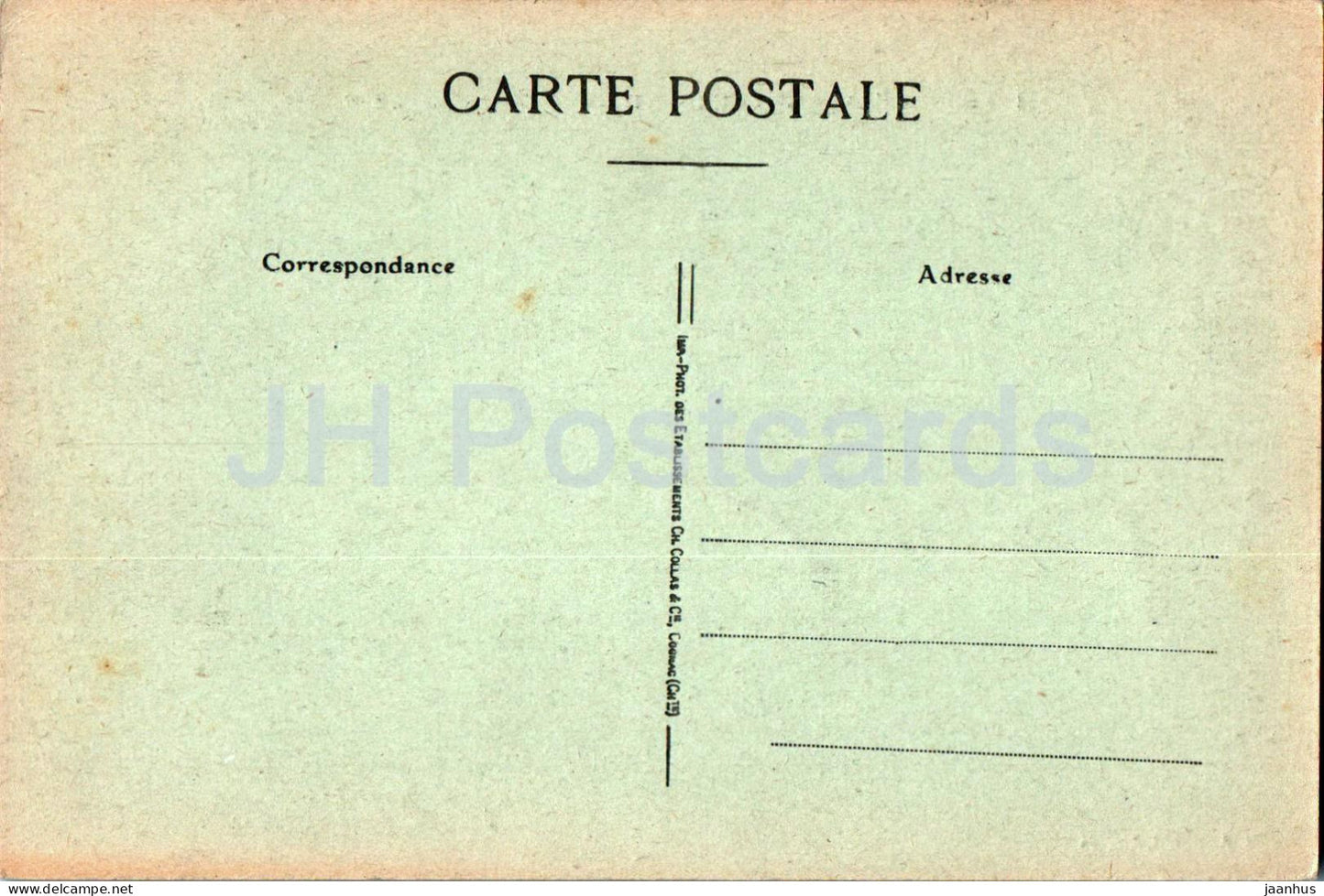 Environs d'Angers - Behuard - La Vue Generale - 1 - alte Postkarte - Frankreich - unbenutzt 