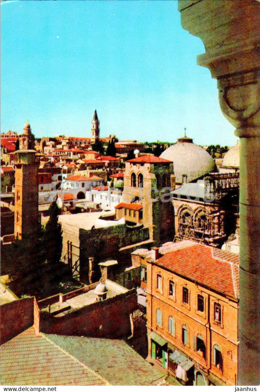 Jerusalem - The Church of the Holy Sepulchure - 119 - Israel - unused - JH Postcards