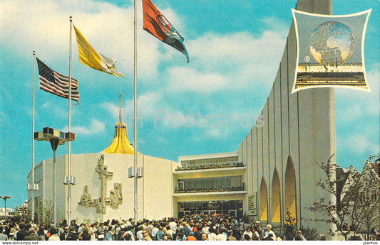 New York City - New York World's Fair 1964 - 1965 - The Vatican Pavilion - USA - used - JH Postcards