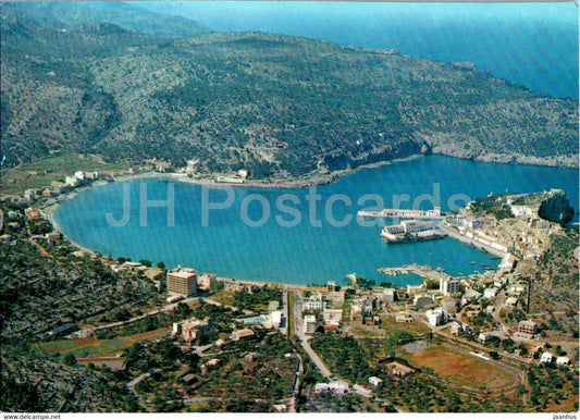Soller - Vista aerea del Puerto - Mallorca - 621 - Spain - unused - JH Postcards