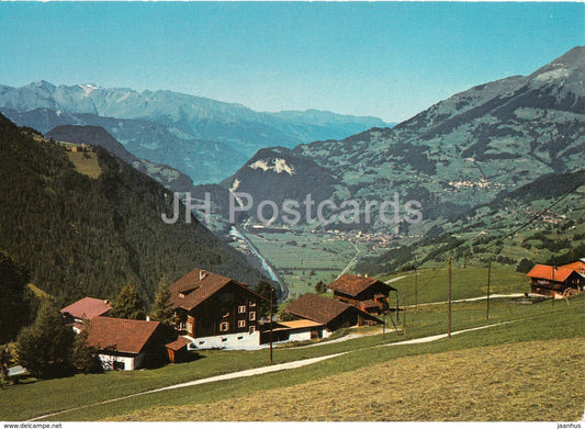 Stels ob Schiers 1268 m - Klus - Grusch - Seewis - Fanas - Graue Horner - Switzerland - unused - JH Postcards