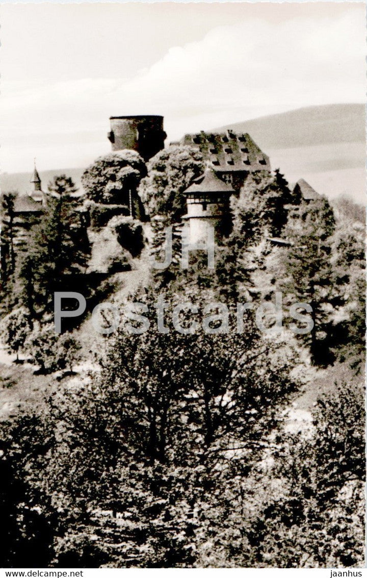 Burghotel Trendelburg - Kr Hofgeismar - hotel - old postcard - 1959 - Germany - used - JH Postcards