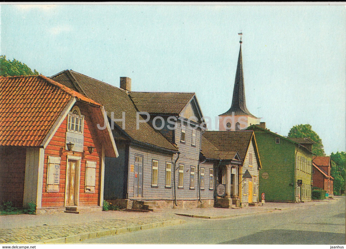 Paide - Tallinn street - 1993 - Estonia - unused - JH Postcards