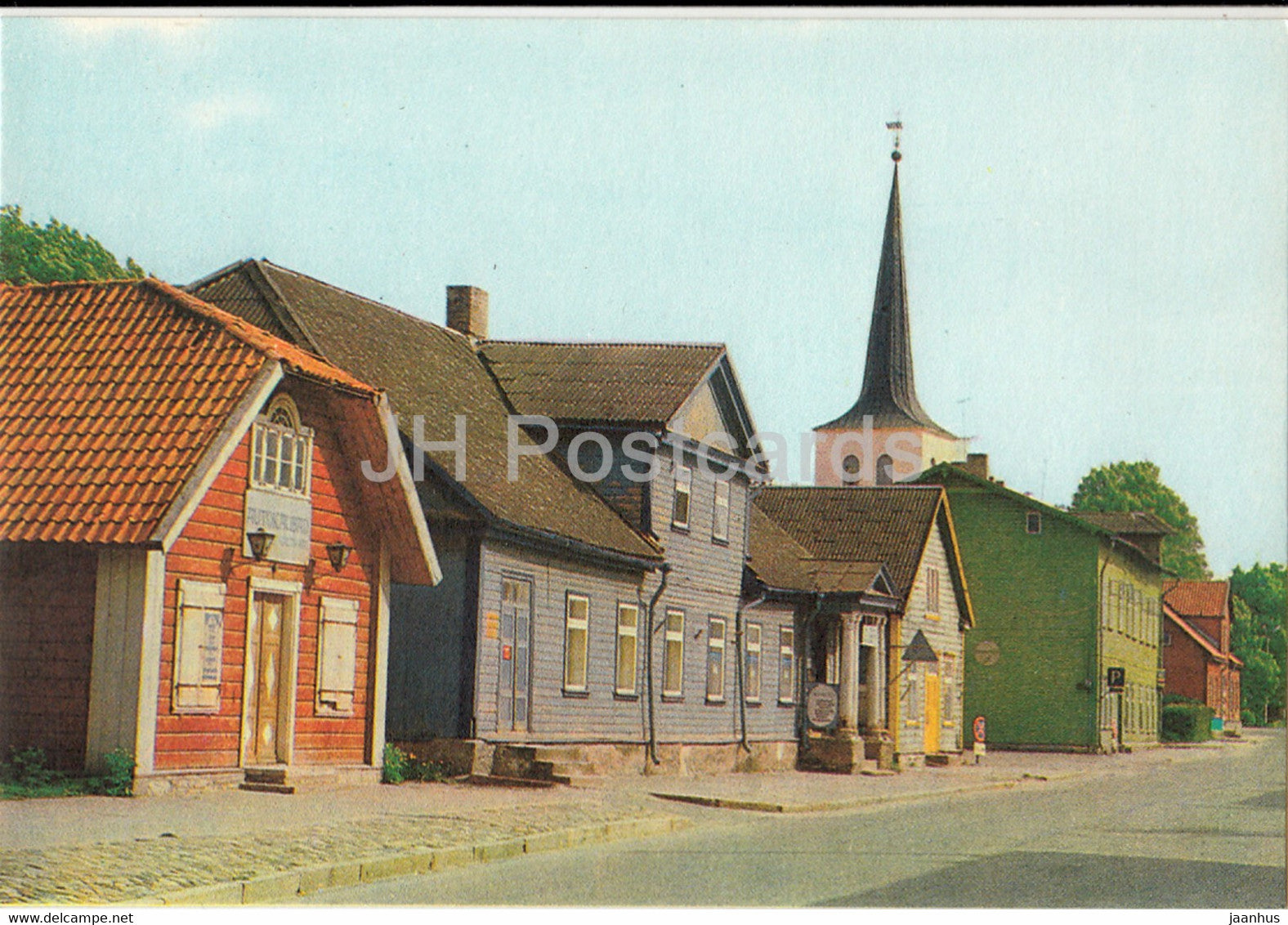 Paide - Tallinn street - 1993 - Estonia - unused - JH Postcards