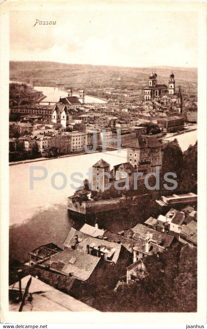 Passau - Centa Engelhardt - old postcard - Germany - unused - JH Postcards