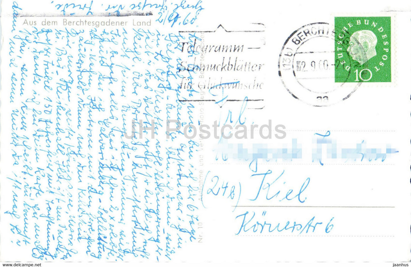 Der Konigssee vom Malerwinkel - 1960 - Germany - used