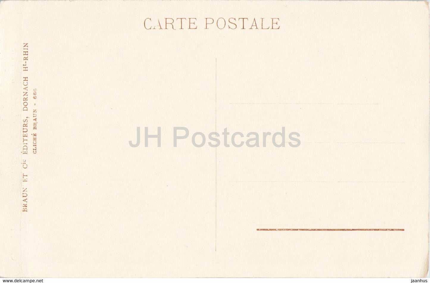 Graufthal - Habitations dans le Rocher - carte postale ancienne - France - inutilisée