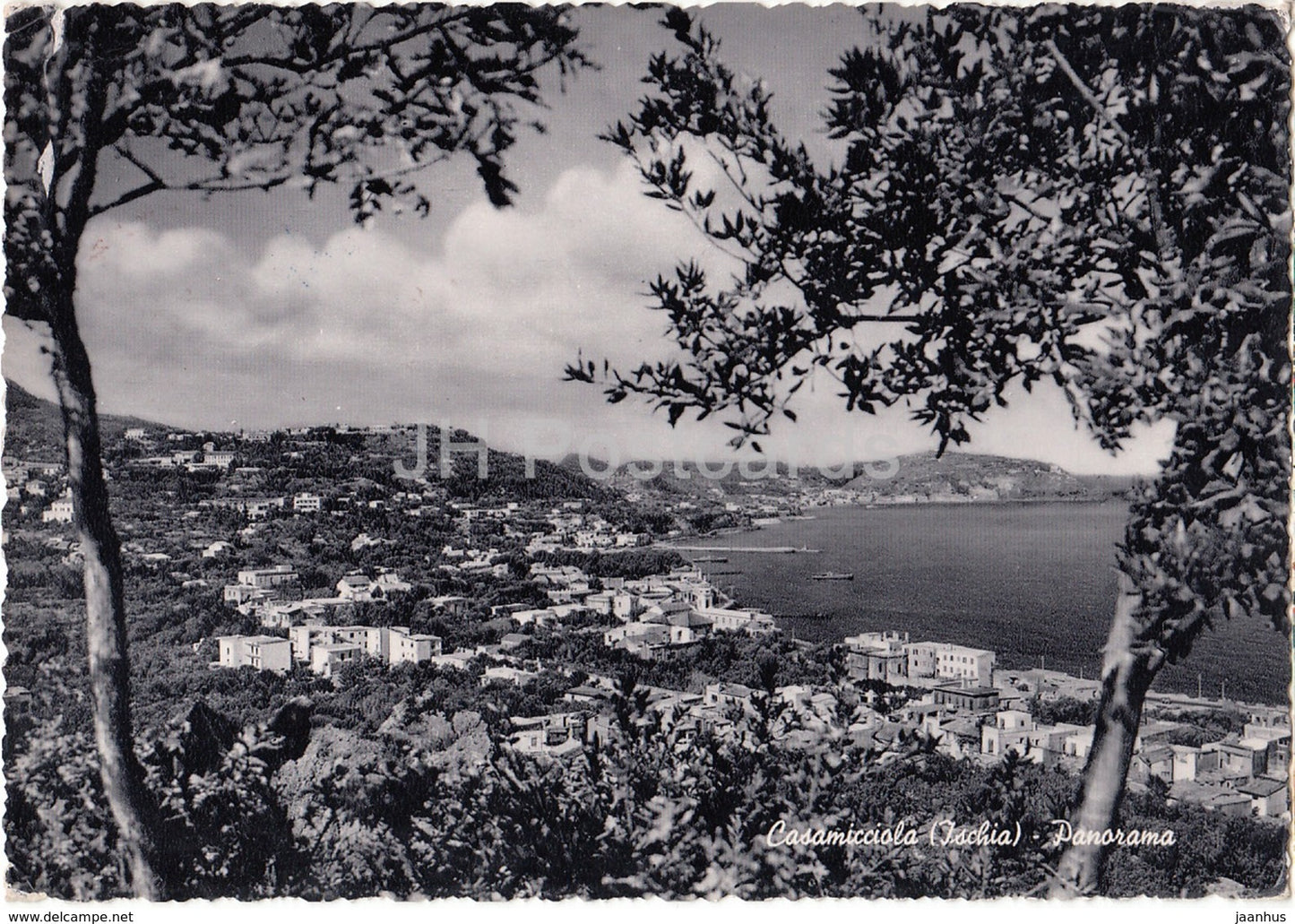 Casamicciola - Ischia - panorama - general view - Italy - 1957 - used - JH Postcards