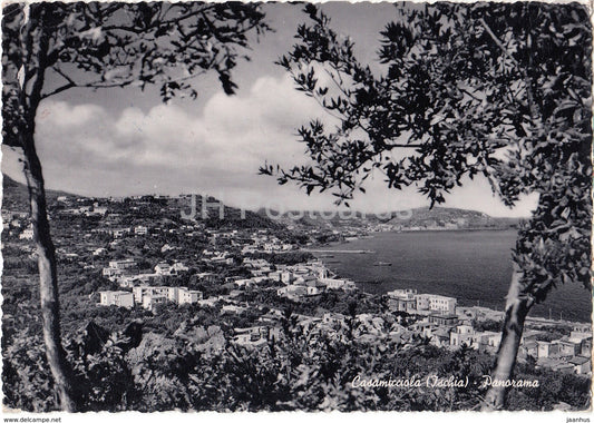Casamicciola - Ischia - panorama - general view - Italy - 1957 - used - JH Postcards
