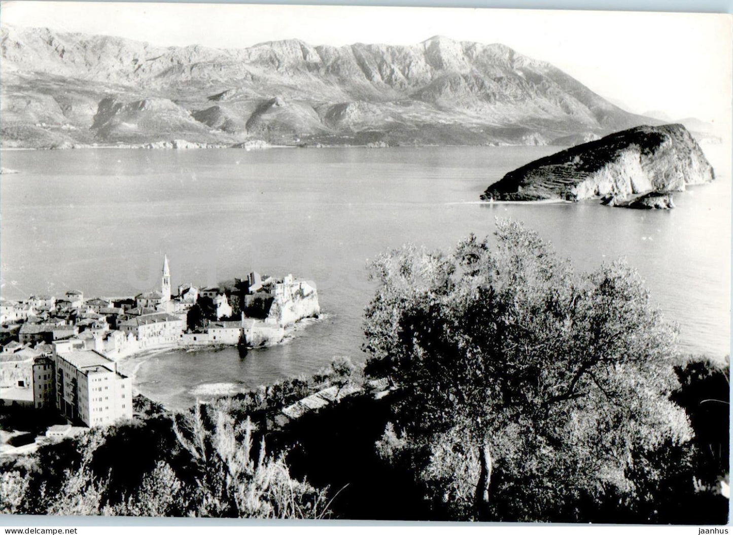 Budva - 36-30 - 1961 - Yugoslavia - Montenegro - used - JH Postcards