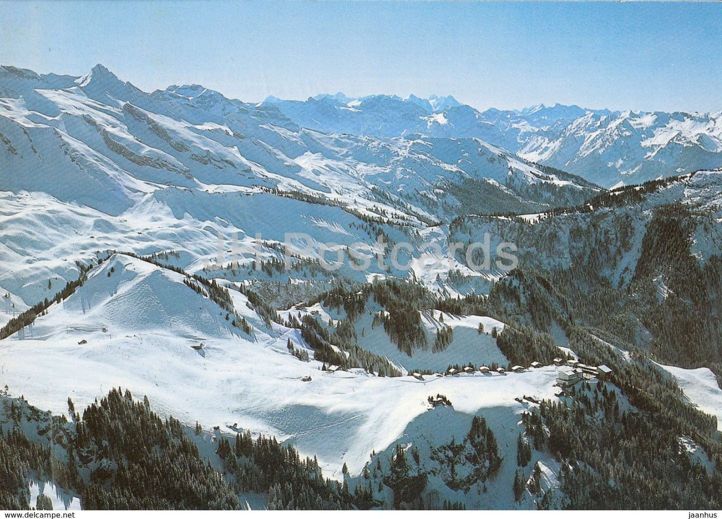 Klewenalp Hotels - Beckenried - Chalet Guggeregg - Bahn Restaurant - 9791 - 1983 - Switzerland - used - JH Postcards