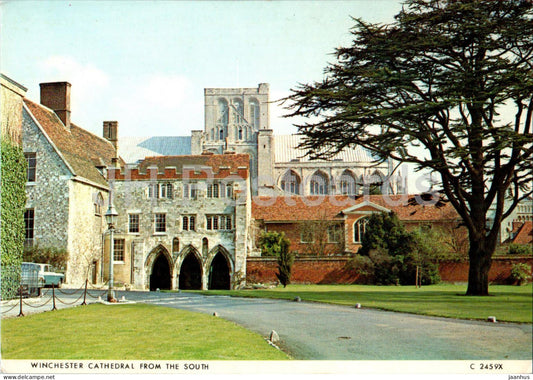 Winchester Cathedral From the South - 1978 - England - United Kingdom - used - JH Postcards