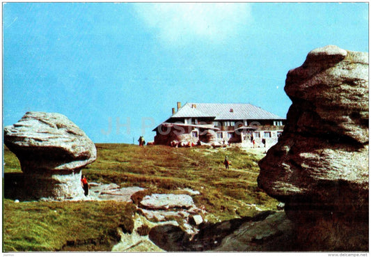 Bucegi mountains - chalet Babele - Romania - unused - JH Postcards
