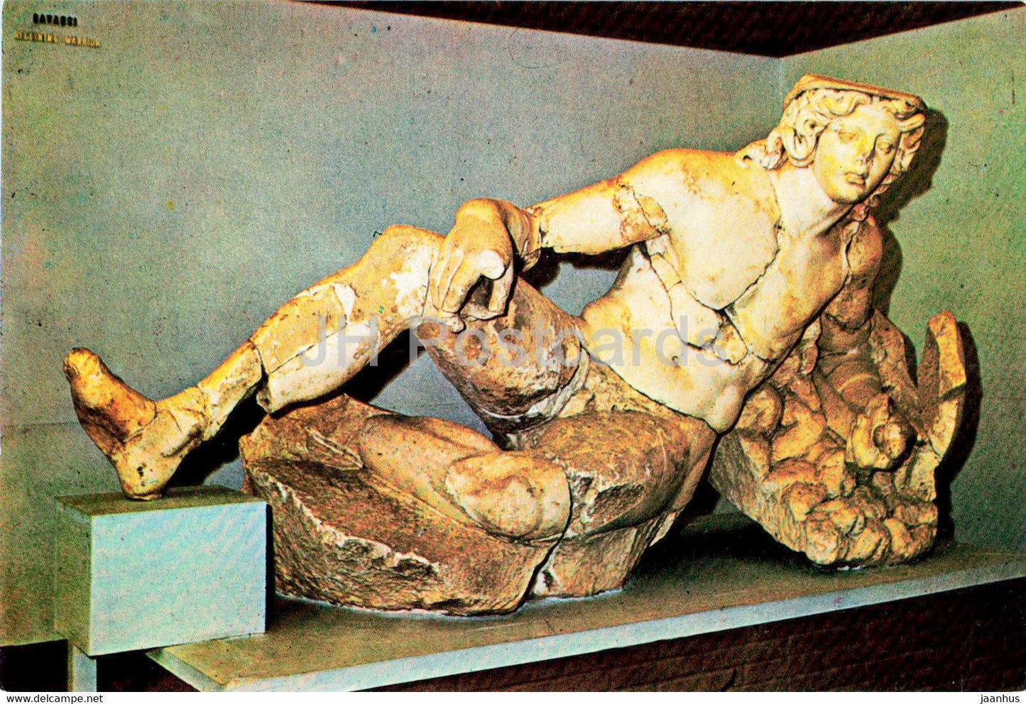 Ephesus - The Fightingman - Fighter - ancient world - Photo - Turkey - unused - JH Postcards